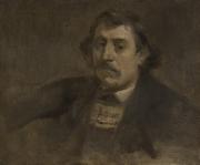 Eugene Carriere Portrait of Paul Gauguin oil